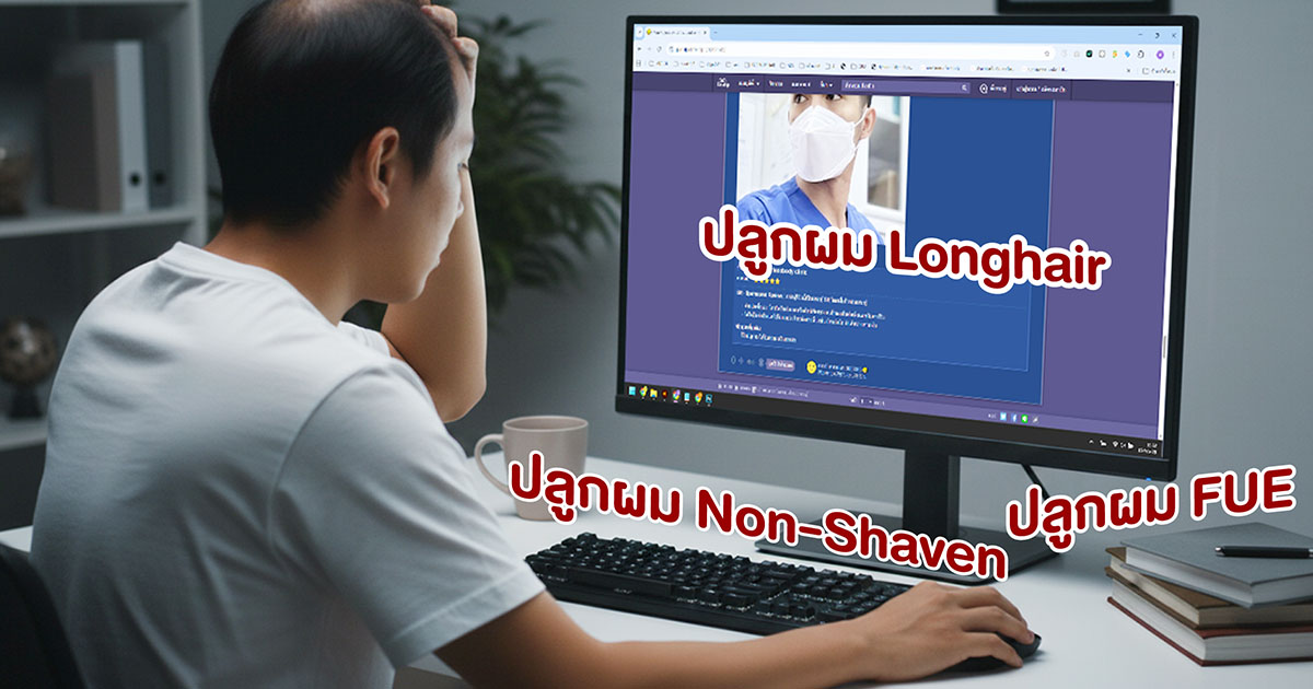 ปลูกผม Non-Shaven FUE คืออะไร? เท
