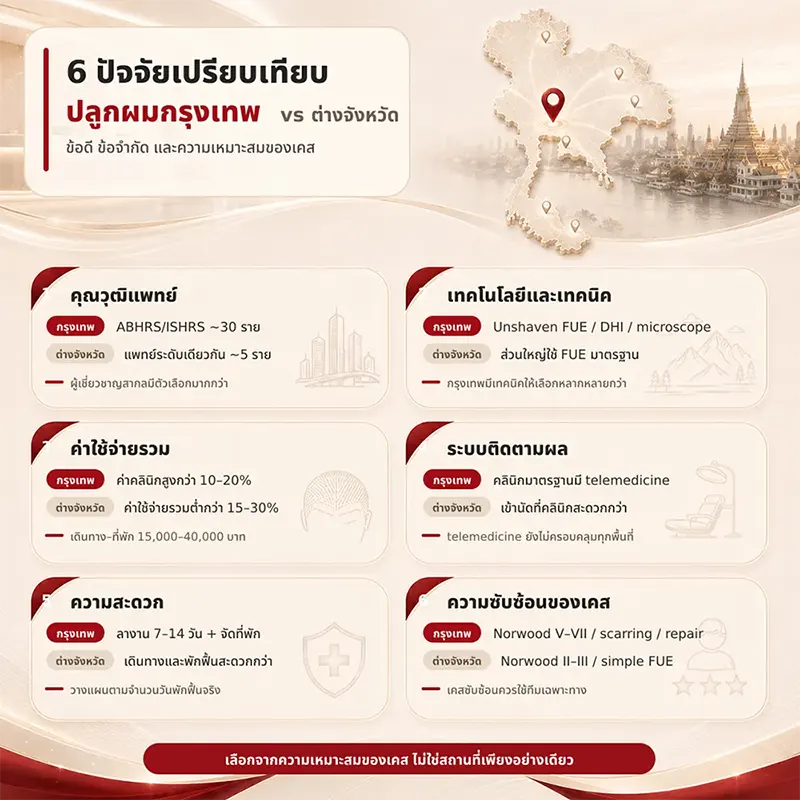 infographic bangkok vs province hair transparent